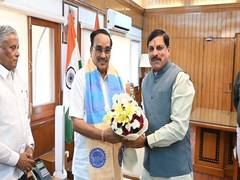 
      
      MP CM Mohan Yadav calls on Jal Shakti Minister CR Patil in Delhi
      
      