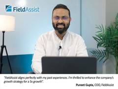 
      
      Puneet Gupta Joins FieldAssist as COO 
      
      