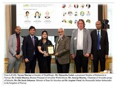 
      
      Arwachin Schools: Honoured at Indo-Norway Education Summit
      
      