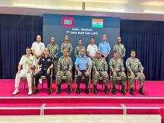 
      
      India-Maldives hold 7th Joint Staff Talks in Male
      
      