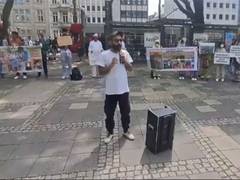 
      
      Baloch rights organisation hold protests in Germany
      
      