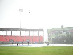 
      
      T20 WC: India's semi-final clash against England delayed
      
      
