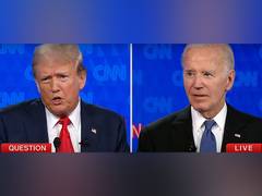 
      
      US Prez Debate 2024: Trump refuses responsibility on Jan 6 attack
      
      