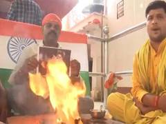 
      
      Cricket fan offer prayers for India's win over SA in T20 WC 2024
      
      