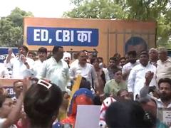 
      
      AAP protests at BJP headquarters against Arvind Kejriwal's arrest
      
      