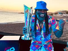 
      
      Chris Gayle wishes India, South Africa luck ahead of T20 WC final
      
      
