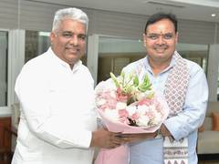 
      
      Rajasthan CM wishes Minister Bhupendra Yadav on his birthday
      
      