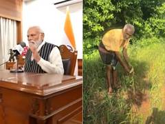 
      
      PM Modi appeals people to plant trees to honour mother
      
      
