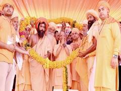 
      
      UP CM Yogi Adityanath participates in ‘Sant Samagam’ in Rajasthan
      
      