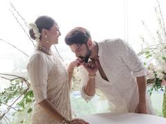 
      
      Sonakshi Sinha calls her husband Zaheer Iqbal “greenest flag”
      
      