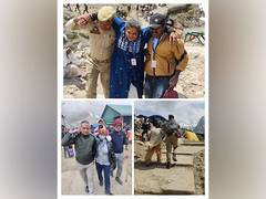 
      
      Police comes to aid of yatris struggling to continue journey     
      
      
