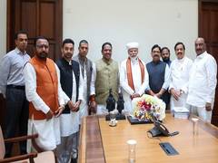 
      
      Shiv Sena, NCP MPs pay courtesy call on PM Modi in Delhi
      
      