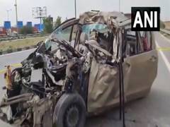
      
      Haryana: 6 injured in truck-car collision on KMP expressway
      
      