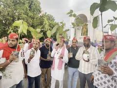 
      
      Samajwadi Party workers celebrate Akhilesh Yadav's 51st Bday
      
      
