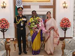 
      
      Army Chief Gen Upendra Dwivedi calls on President Murmu
      
      