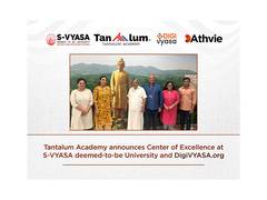 
      
      Partnership Between Tantalum Academy and S-VYASA University Bring
      
      