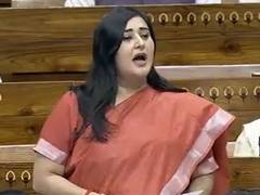 
      
      Bansuri Swaraj moves notice under Rule 115 over Rahul Gandhi's sp
      
      