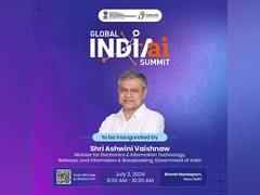 
      
      Ashwini Vaishnaw to inaugurate Global India AI Summit 2024
      
      