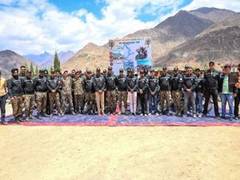 
      
      Indian Army conducts bike rally at Kargil 
      
      