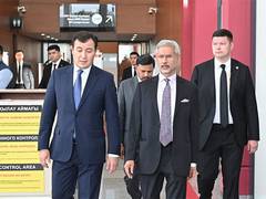 
      
      EAM Jaishankar arrives in Kazakhstan to participate in SCO Summit
      
      