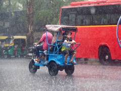
      
      Delhi gets evening rain, relief from humidity
      
      