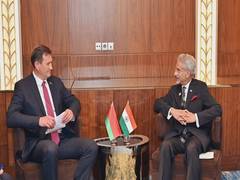 
      
      Jaishankar, Belarus counterpart Ryzhenkov discuss bilateral ties
      
      