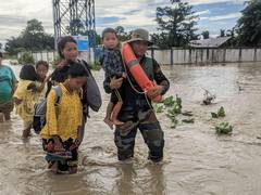 
      
      Indian Army carries out flood relief in Assam, Arunachal Pradesh
      
      