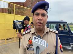 
      
      Police deployed at Ram Kutir Charitable Trust in Mainpuri 
      
      