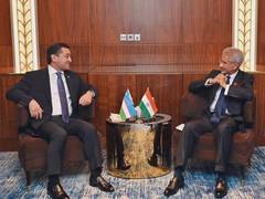 
      
      S Jaishankar, Uzbekistan counterpart hold talks in Astana
      
      