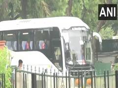 
      
      Team India reach PM Modi's residence after T20 WC triumph
      
      