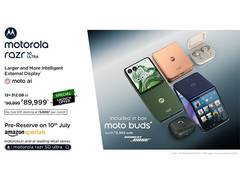 
      
      Motorola launches razr 50 ultra; disrupts foldable smartphone
      
      
