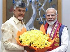 
      
      Andhra Pradesh CM meets PM Modi, discusses state's development
      
      