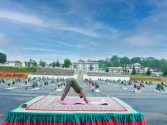 
      
      Meghalaya: Indian, Mongolian troops perform Yoga
      
      