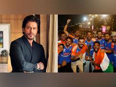 
      
      “Fills my heart with pride”:  SRK on Team India’s victory parade
      
      