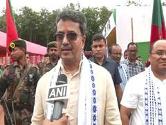 
      
      Tripura CM Manik Saha takes part in state-level plantation drive
      
      