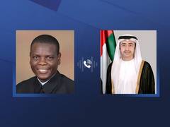 
      
      Abdullah bin Zayed congratulates South African counterpart
      
      