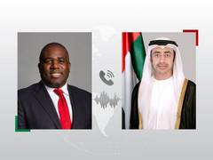 
      
      UAE Foreign Minister congratulates UK Foreign Secretary 
      
      