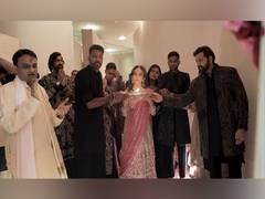 
      
      Rohit, Hardik, Suryakumar attend Anant-Radhika's Sangeet ceremony
      
      