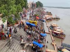 
      
      Ayodhya: Water level in Saryu River constantly increases amid hea
      
      