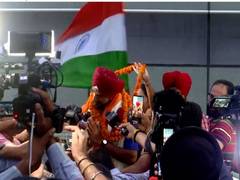 
      
      Fans welcome India star Arshdeep Singh at Chandigarh Airport 
      
      