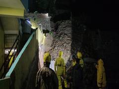 
      
      Family rescued after house wall collapses in Uttarakhand’s Almora
      
      