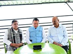 
      
      CM Dhami holds review meeting with officials amid heavy rainfall
      
      
