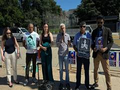 
      
      Geneva: Sindhi Foundation holds protest in front of UN
      
      