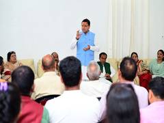 
      
      CM Dhami holds meeting with BJP workers in Pauri Garhwal
      
      