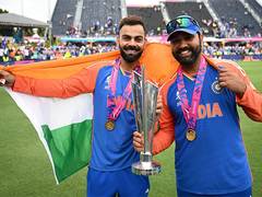 
      
      Plenty of talent: Vaughan on Virat, Rohit retiring from T20Is
      
      