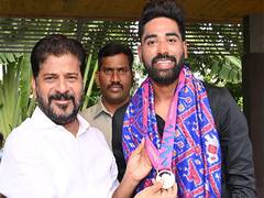 
      
      India seamer Mohammed Siraj meets CM Revanth Reddy
      
      