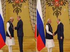 
      
      PM Modi calls Russia's highest civilian award honour for Indians
      
      
