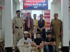
      
      Five Rohingya immigrants arrested in Tripura
      
      