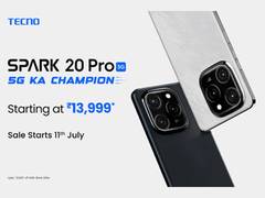 
      
      TECNO SPARK 20 Pro 5G launched
      
      