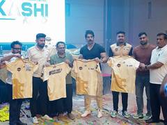 
      
      Kashi Kings Jersey and Anthem Launch
      
      